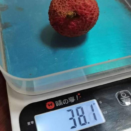浦北县广西妃子笑   果粒   20-22个一斤 个头大 红头黄底