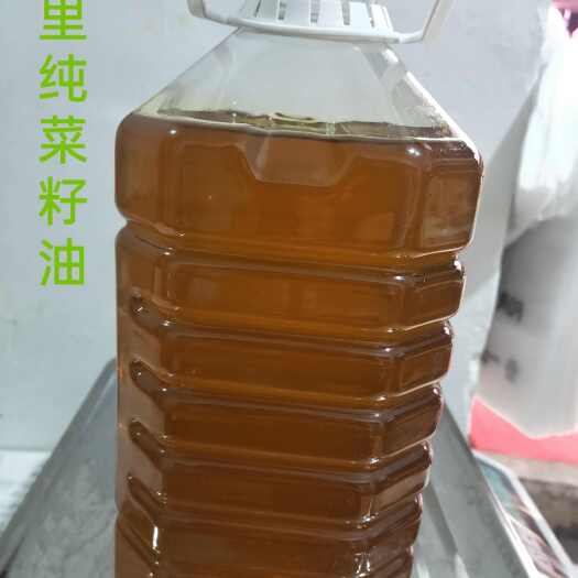 株洲茶陵农家纯菜籽油 古法榨油