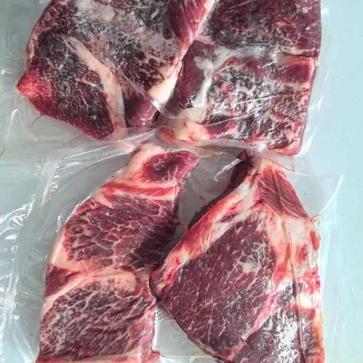 清真牛肉 安格斯牛小排边 谷饲饲养300天奶香味足工厂直销