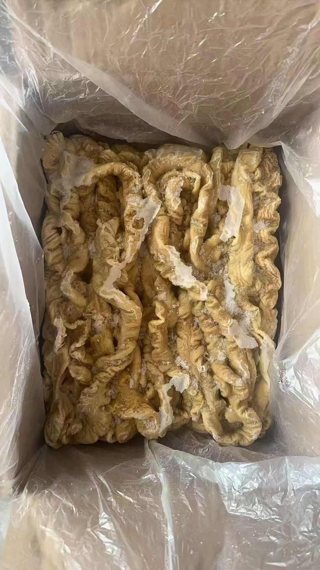 肠香四溢，肥猪纯干一级预煮大肠10公斤一件，