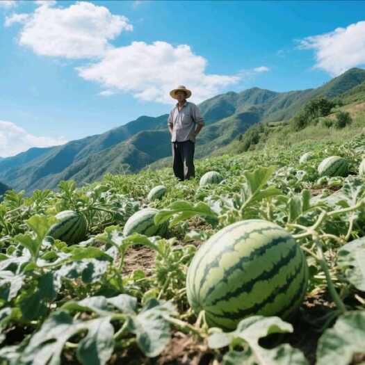 永嘉县浙江温州西瓜，高山海拔1000米。8月中左右。需要的赶紧预订