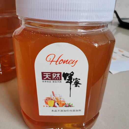 宁县出售自家养的土蜂百花蜜，
