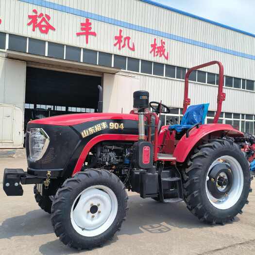 曲阜市大马力四驱904农用拖拉机 高配款梭式换档旋耕起垄覆膜一体机