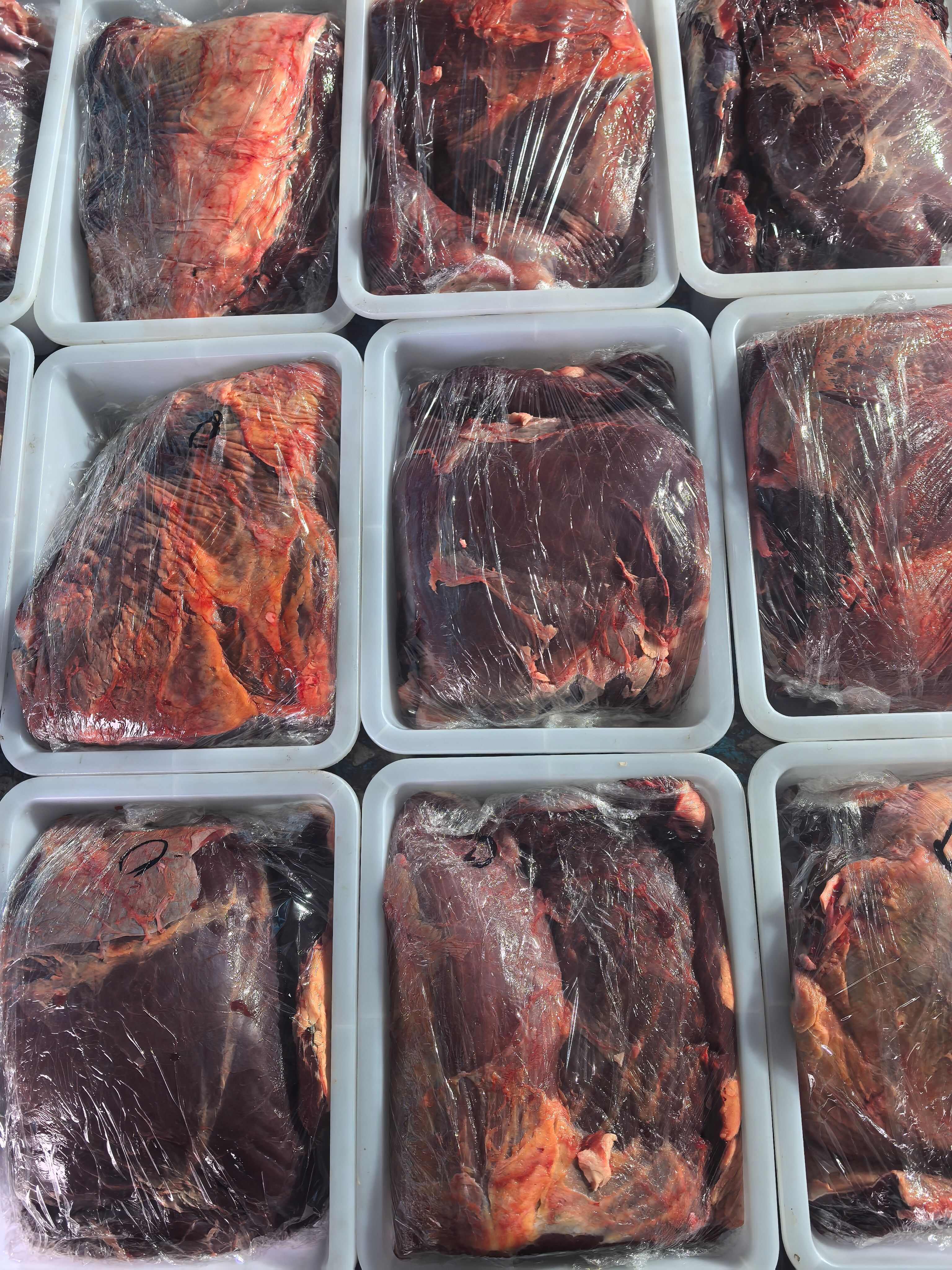 本地黄牛肉 纯干 精修 五斤独立包装 有长期稳定供应能力