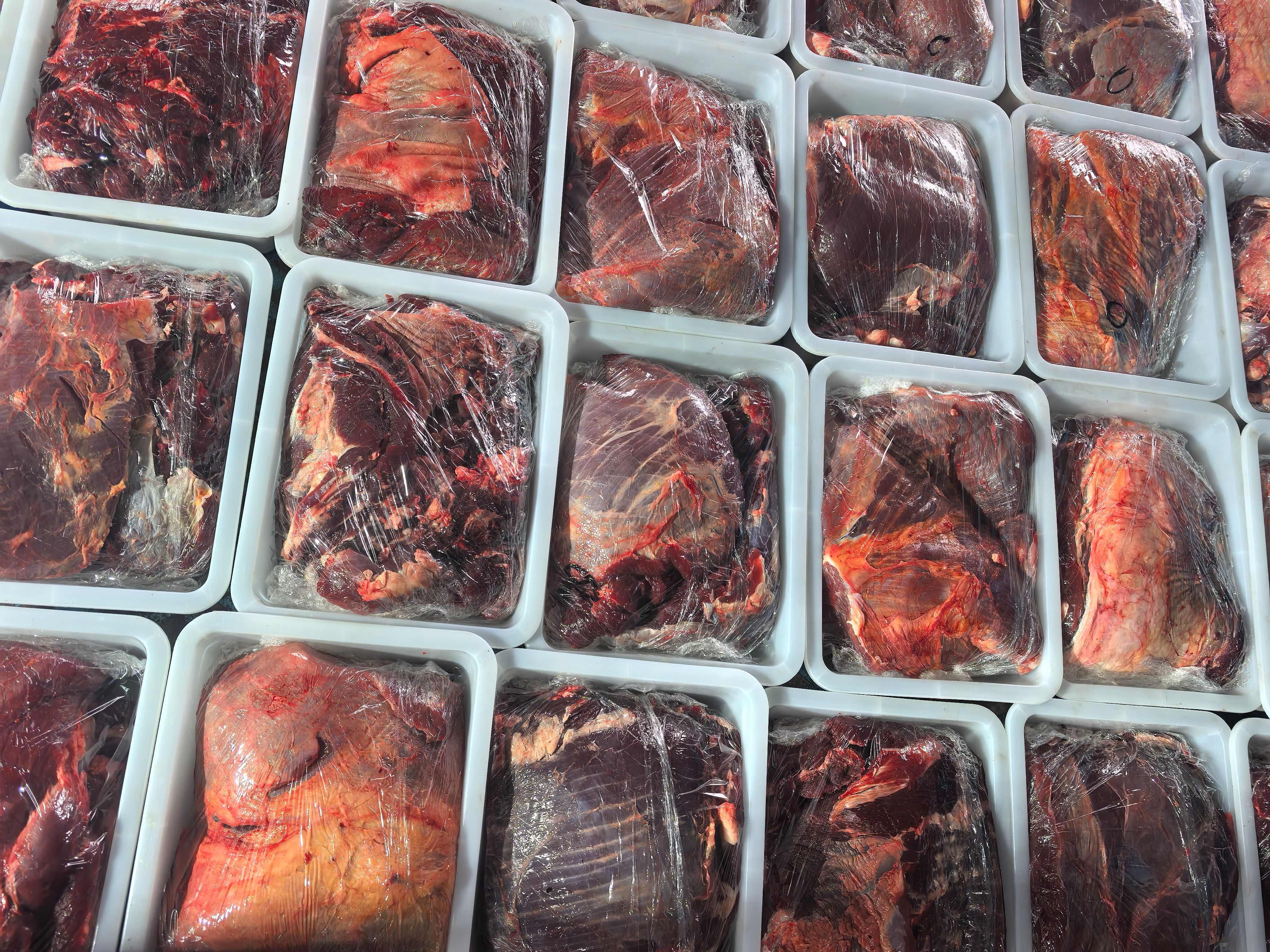 本地黄牛肉 纯干 精修 五斤独立包装 有长期稳定供应能力