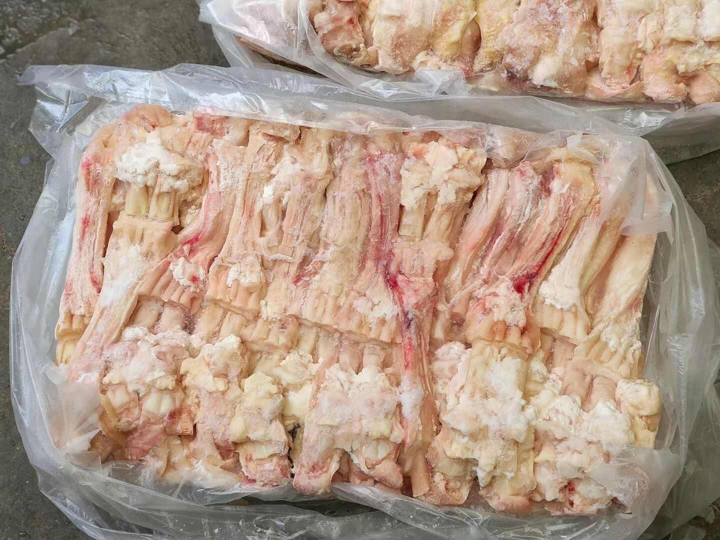 国产纯干牛蹄筋 干净无毛带分层