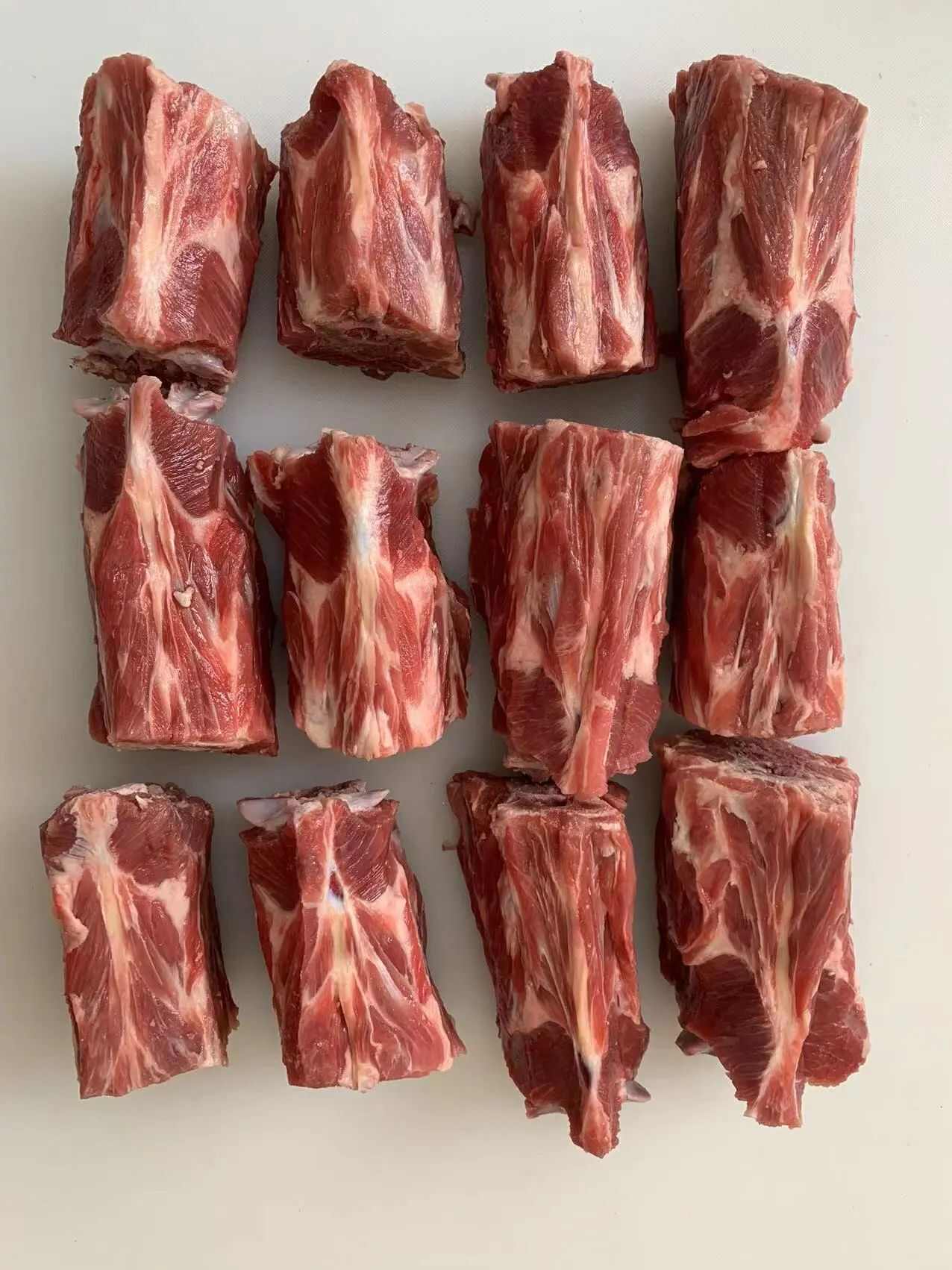 羊副产品 带骨多肉 鲜冻羊脖子