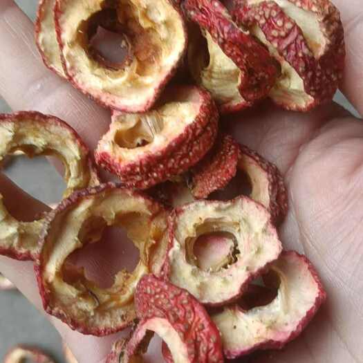 平邑县无籽山楂干，中心圈，大圈。无硫，原色。一手货源，量大优惠