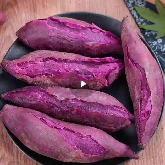 个旧市紫薯新鲜农家自种沙地红薯10斤紫罗兰蜜薯糖心甜山芋番薯蔬菜地