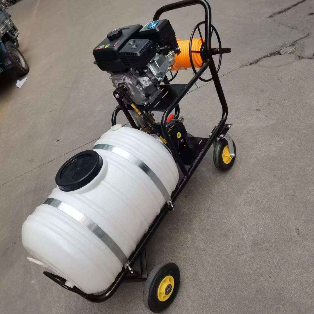 农用手推打药机 100L200L 300L汽油动力打药机