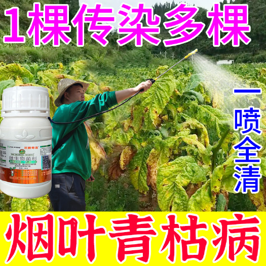 烟叶病全管烟叶专用杀菌剂青枯病黑胫病炭疽病赤星病白粉病猝倒病