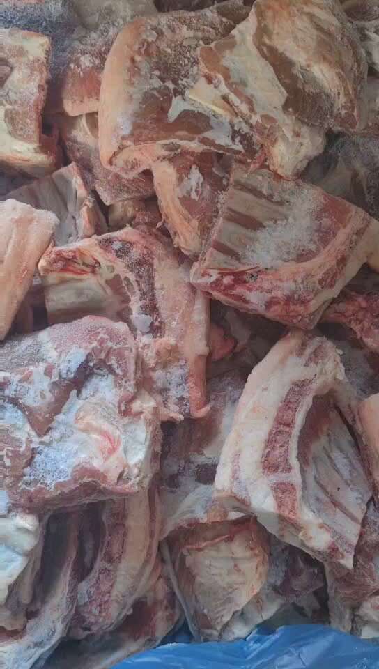 羊排块，羊胸排，羊排，满肉羊排块。