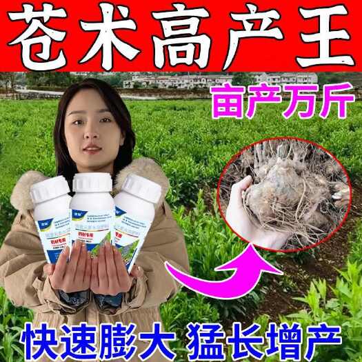 栾川县苍术膨大素地下猛长药材膨大素壮苗快速生根苍术地下养根宝悬浮肥
