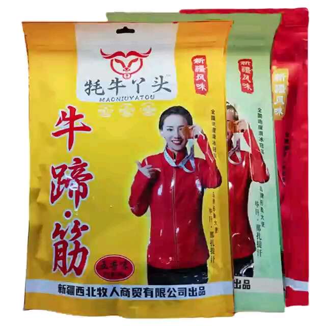 牛蹄筋新疆特产真空香辣味五香味孜然味熟食批发