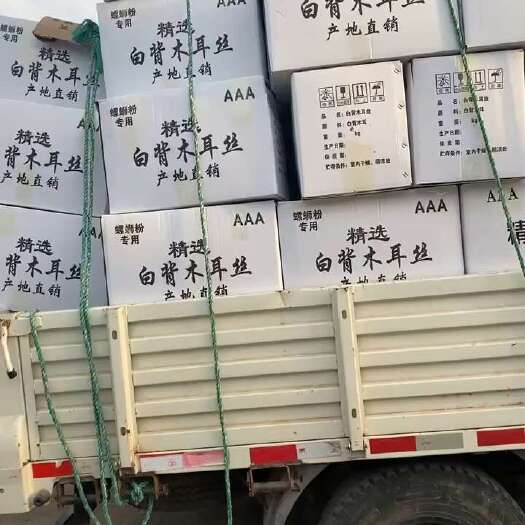 鱼台县电商专用木耳丝优质木耳丝加工厂直发，白背黑木耳丝螺蛳粉木耳丝