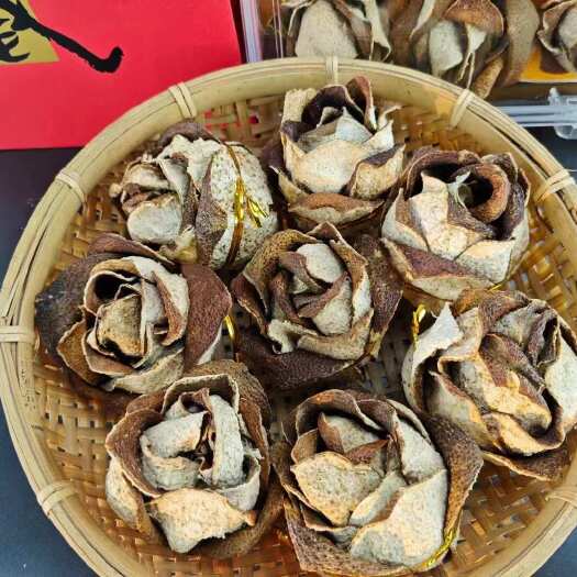 江门新会陈皮花 实拍 批发价 直播爆款