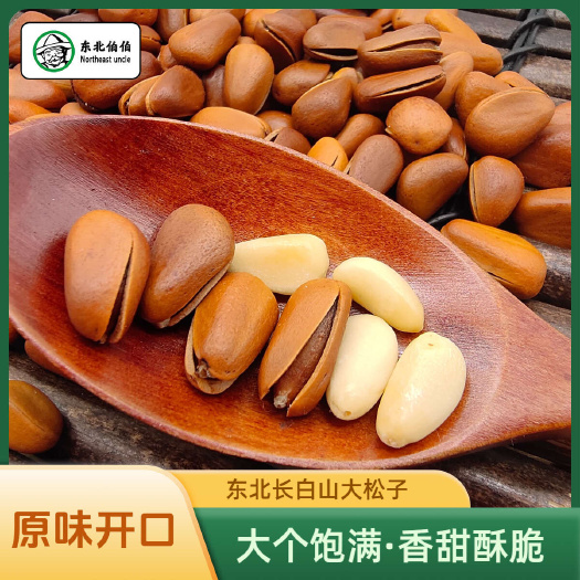 东北松子长白山红松子原味醇香酥脆批发包邮