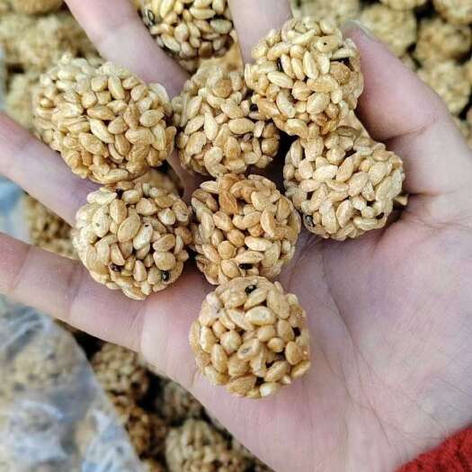 成都荞麦球休闲小零食散装10斤地摊跑江湖批发