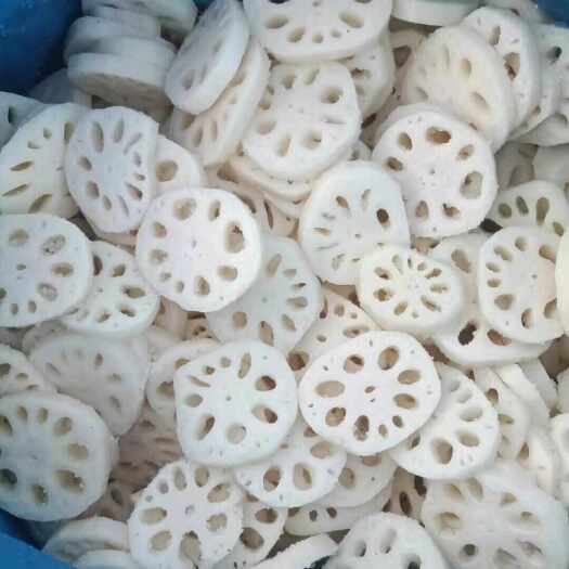厂内自产清水藕片，可订规格，量大优惠