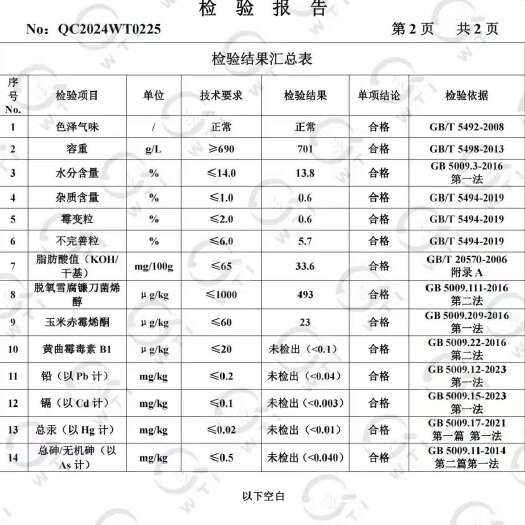 遵义邮政签约 二等玉米
