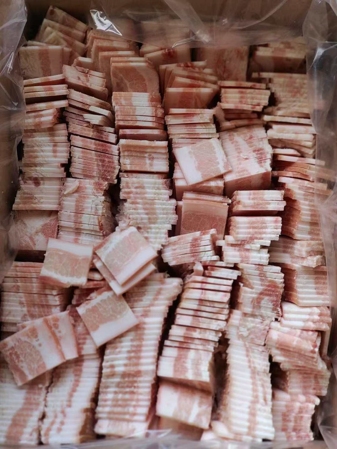 现货先发原切五花肉片