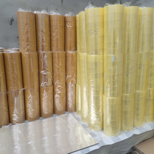 晋州市胶带快递封箱胶带透明胶带米数机制颜色厂家直销可定制
