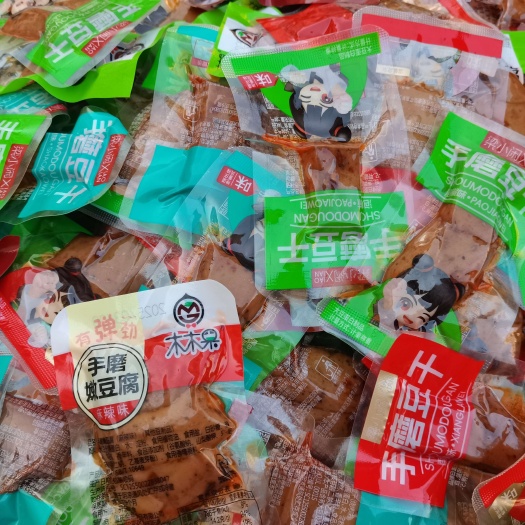 忠县重庆特产手磨豆干不辣手撕独立小包装麻辣豆腐干五香泡椒休闲零食