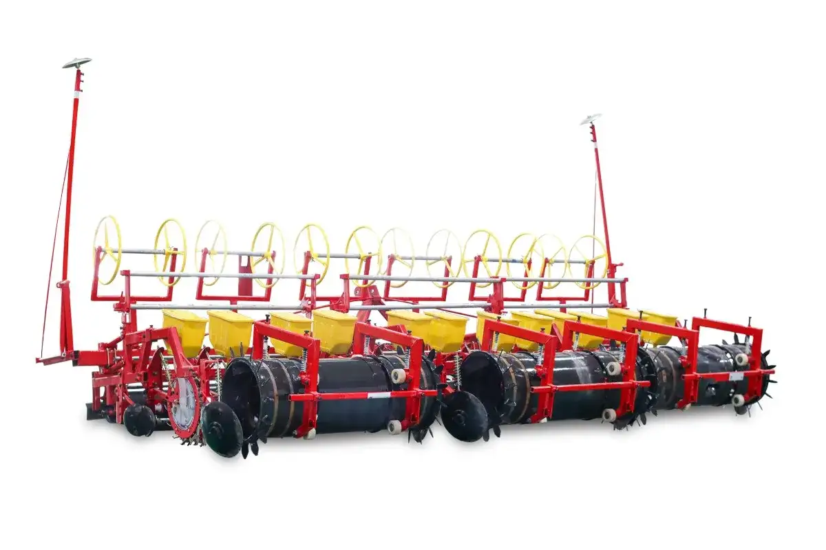 新疆12行机械式精量铺膜播种机