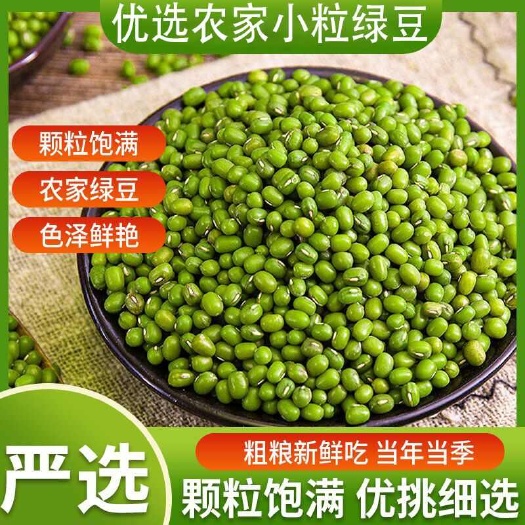 云龙县【25年新货】新鲜绿豆批发价五谷杂粮绿豆汤绿豆粥绿豆糕