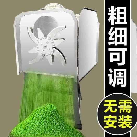 井陉县电动铡草机切草机碎草机牛羊养殖小型家用粉碎机打猪草机养殖器械