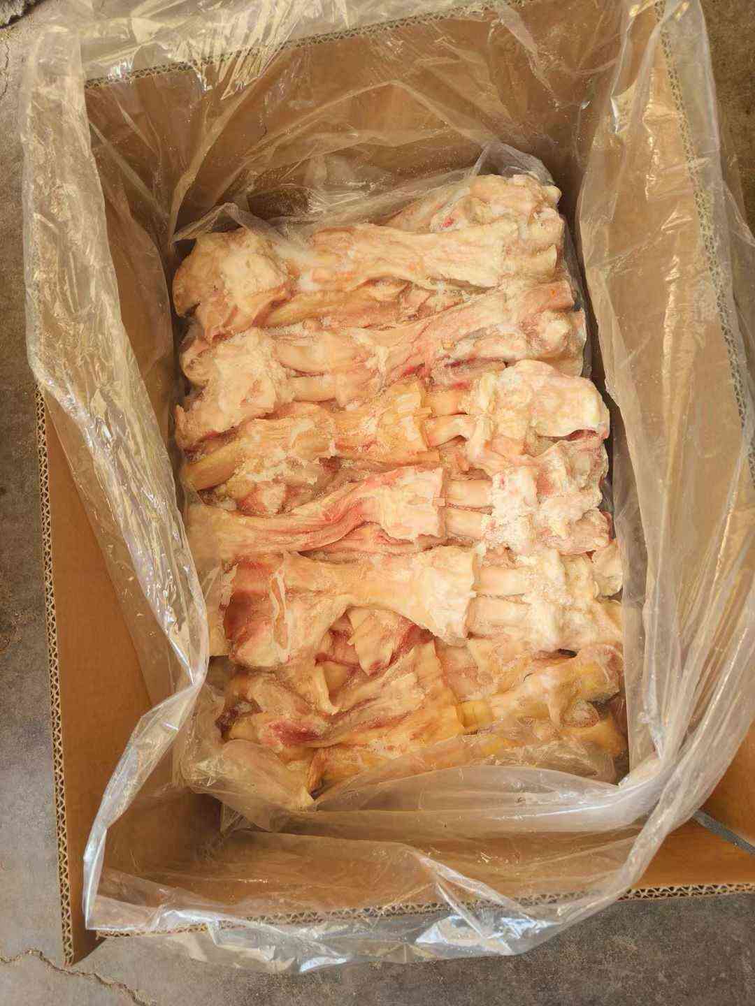 国产纯干牛蹄筋 干净无毛带分层