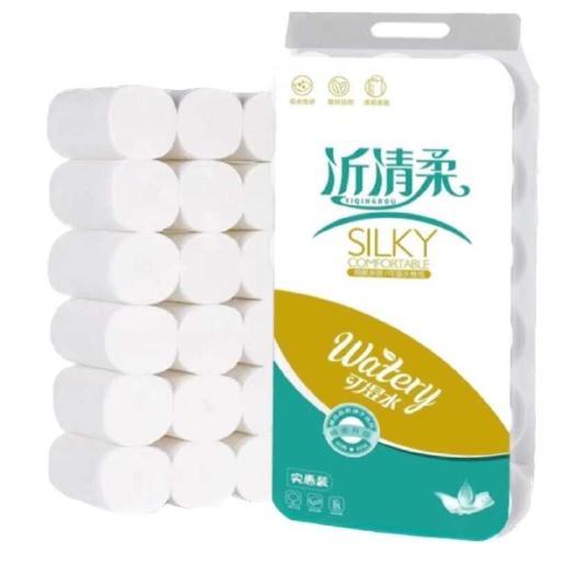 沂源县沂清柔卫生纸5斤家用实惠装整箱纸巾无芯卷纸卫生间宿舍厕所大卷