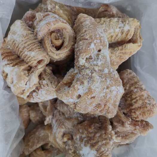 汕头高熟度无油干牛肠头屠宰场一手货源，开边牛大肠，肠头