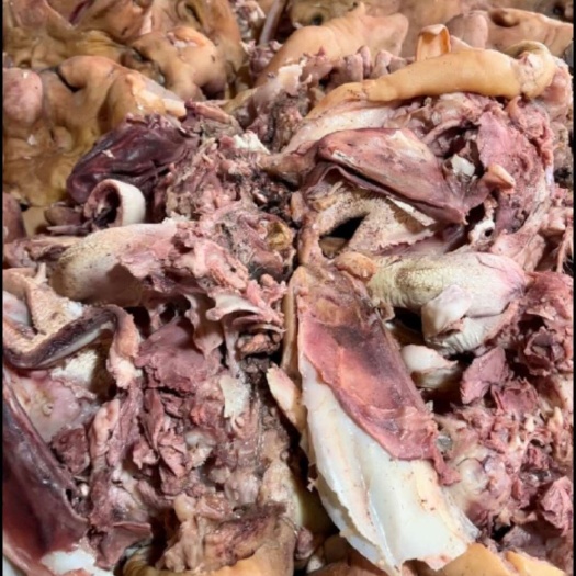 羊副产品，熟羊头肉，五香熟羊头肉。