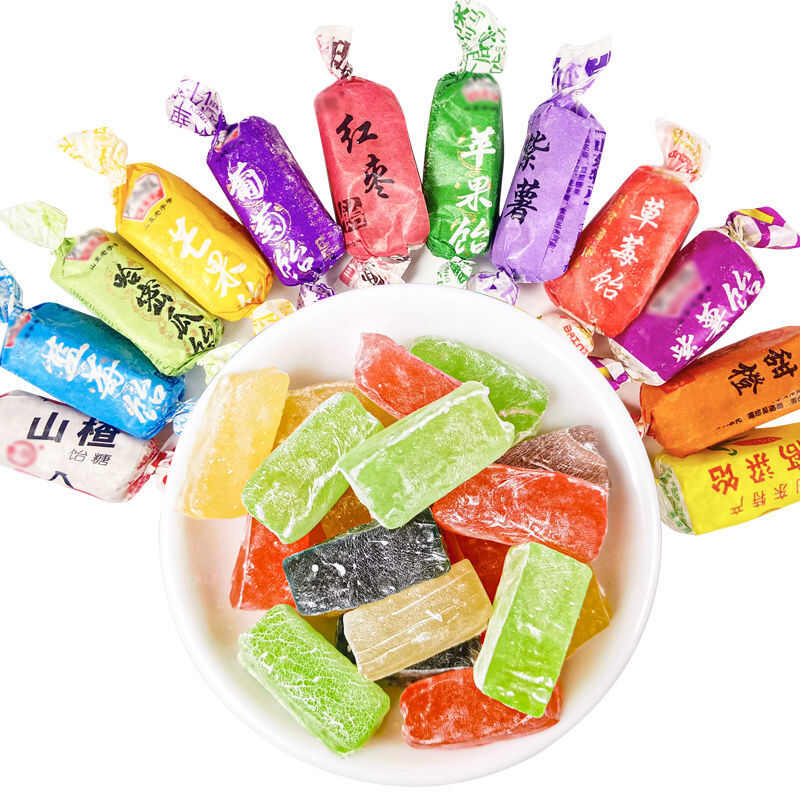 山东特产高粱饴Q弹可拉丝软糖多种水果口味糖果年货零食批发包邮