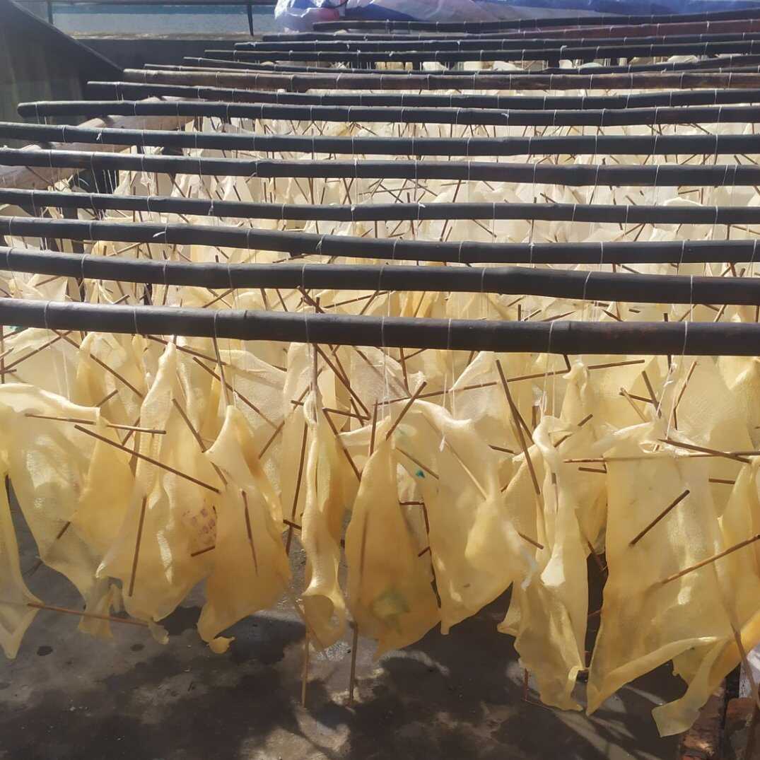 干猪皮油炸猪皮