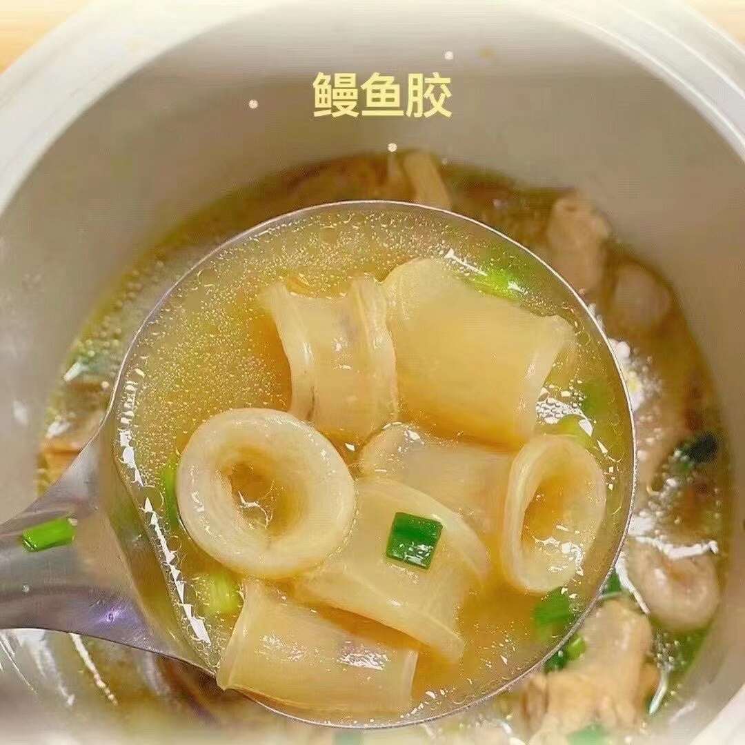 鳝鱼胶包邮鳗鱼胶鳝胶含有丰富的胶原蛋白，具有高蛋白等