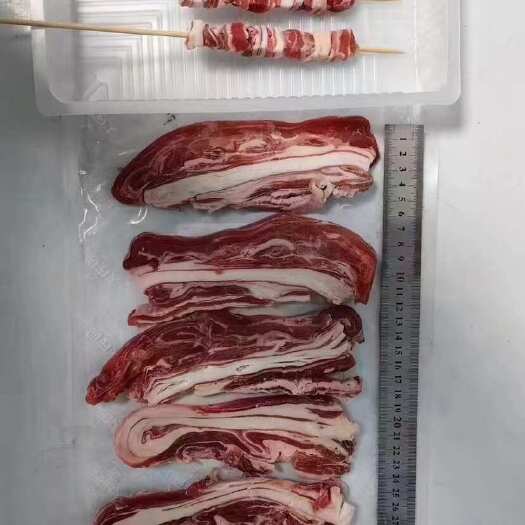 桓台县羊肉新鲜现杀烧烤食材批发烧烤串