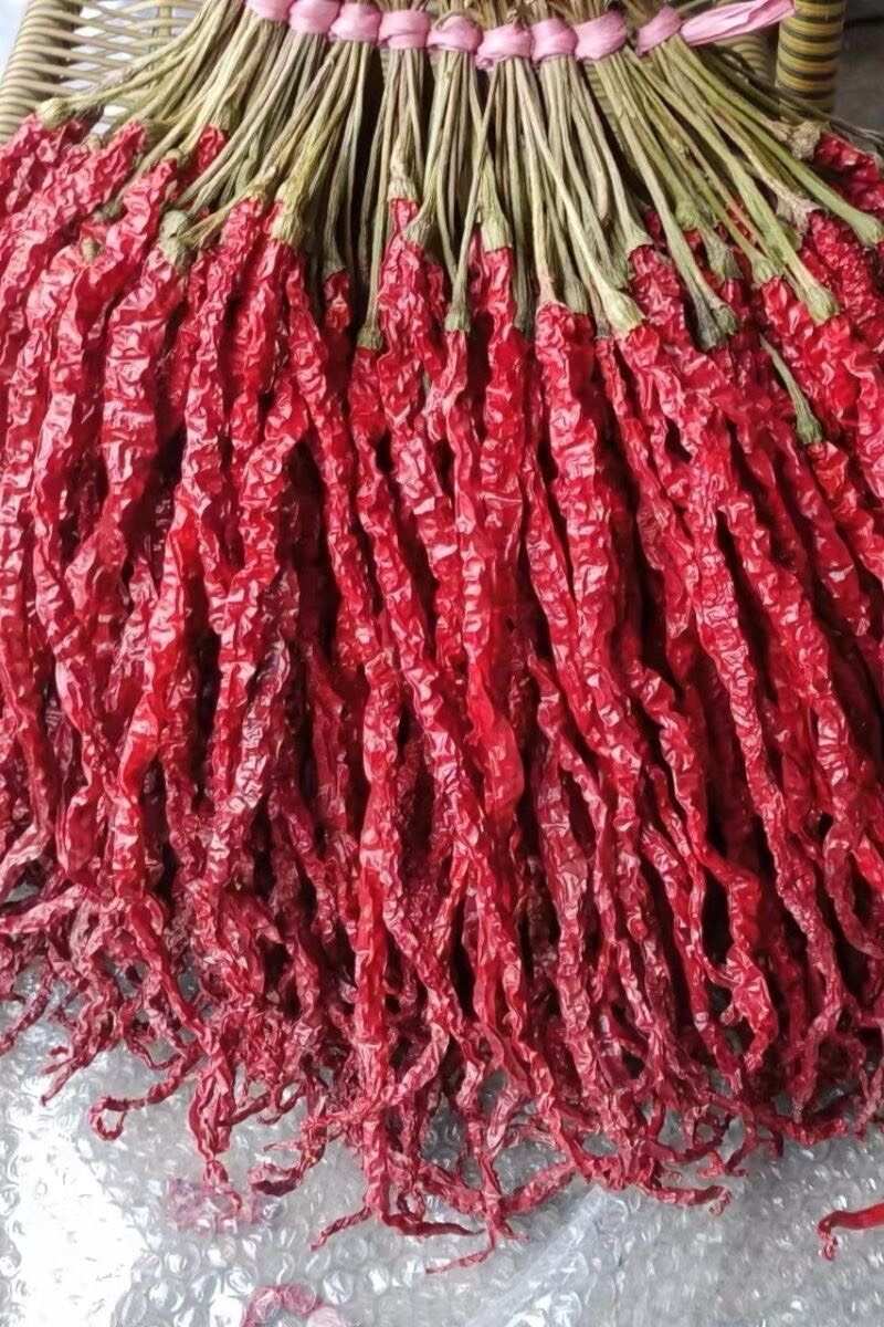 红辣椒条子辣椒二荆条鸡爪辣椒线椒油炸皱皮椒辣味道香浓价格29元/斤