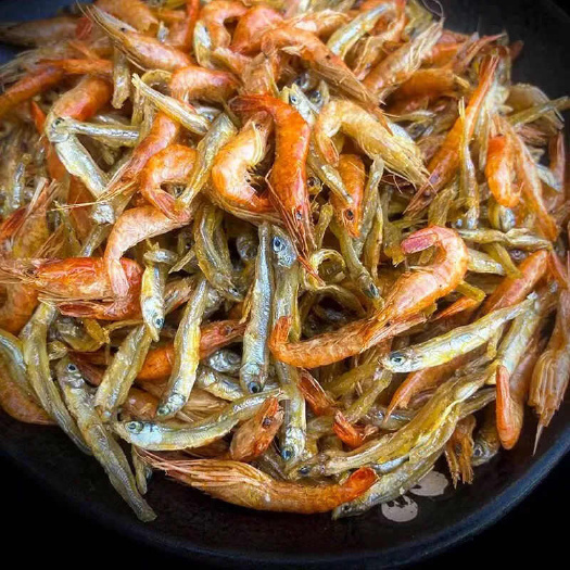 北海小鱼小虾农家自制小鱼干干货小虾米虾干特产小鱼仔干货批发混合装