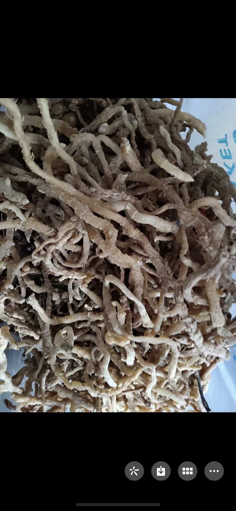 玉竹自己晒干