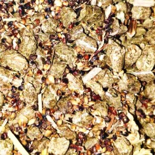三河市花生秧全料颗粒