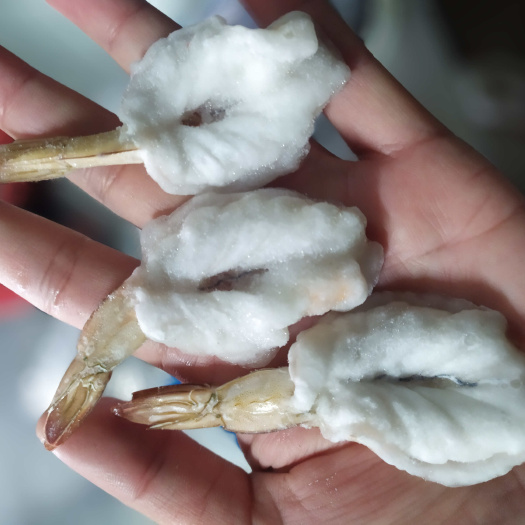 北海蝴蝶虾，单冻蝴蝶虾，个头均匀品质好。需要的联系。