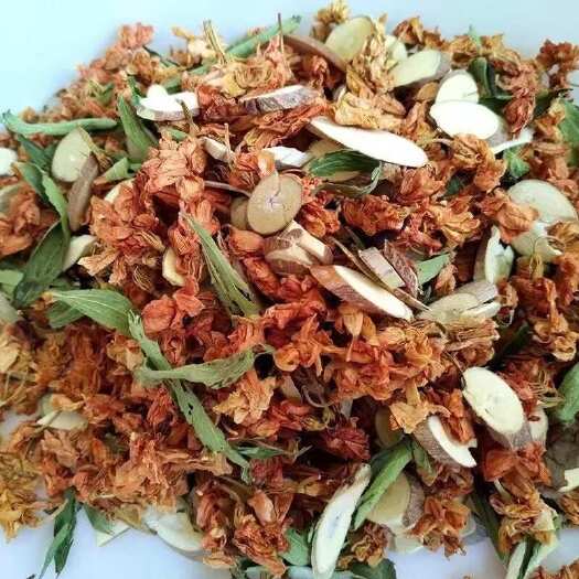 佛山花茶 展会地摊电商八宝茶金龙茶凉茶花茶 罗汉果花茶