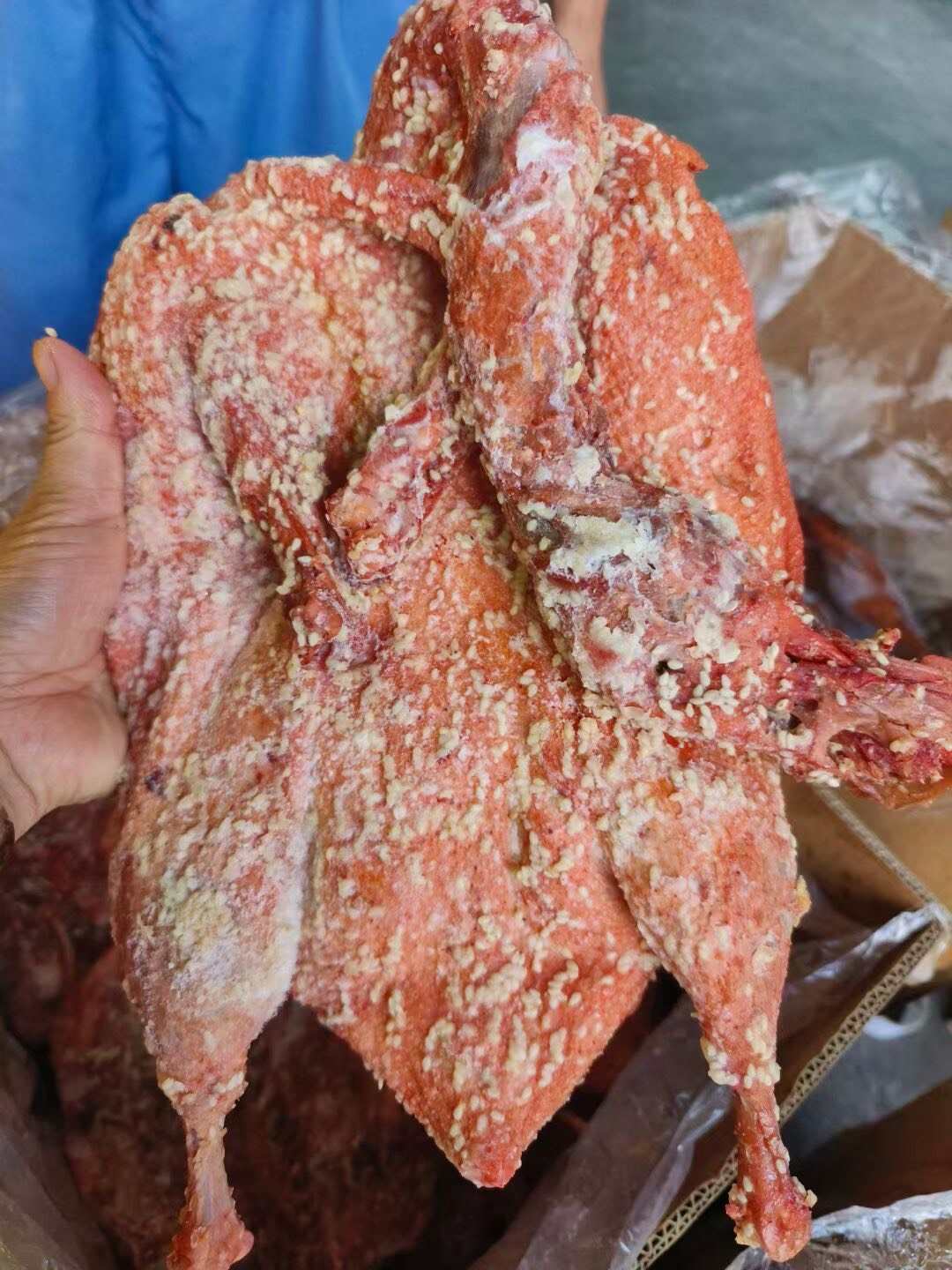 芝麻板鸭9成熟卤菜店夜市大排档酒店适用