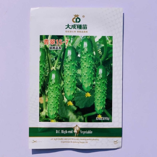 南京青翠157 158黄瓜种子强雌瓜秧粗壮抗病强春秋保护地嫁接栽