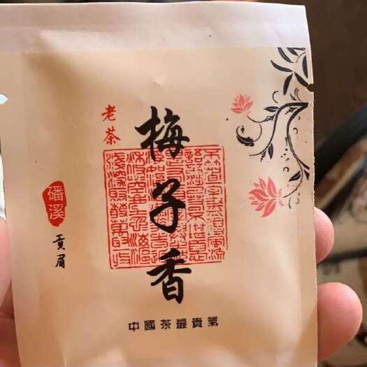 福安市2012年福鼎磻溪梅子香老白茶饼干茶500g