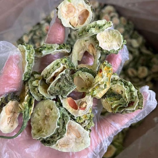 和平县干苦瓜精选苦瓜干 新货！ 颜色青绿
