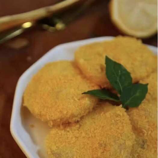 商用墨鱼虾排虾饼半成品预制菜油炸小吃汉堡酒店宴席特色美食冻品