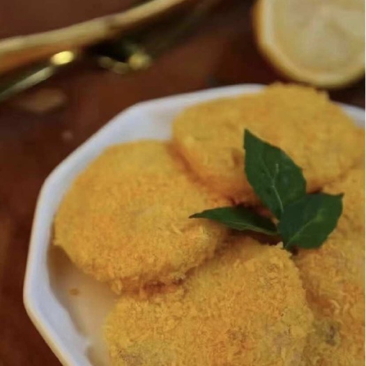 东山县商用墨鱼虾排虾饼半成品预制菜油炸小吃汉堡酒店宴席特色美食冻品